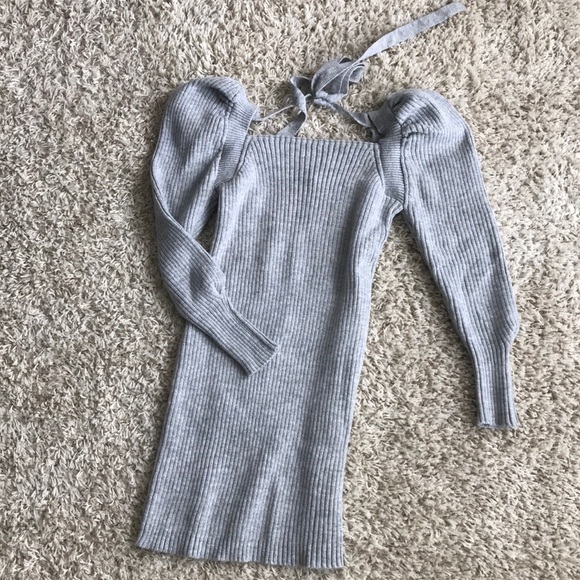 WAYF Sweater Dress - Picture 2 of 7
